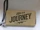 Кошелек с ремешком на руку "Life is a Journey enjoy"