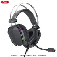 Навушники ігрові XO GE-07 дротові з мікрофоном і Led Rgb підсвіткою