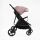 Детская коляска прогулочная "Sevillia" JOY. Black/Pink (170084)