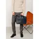 Кожаная деловая сумка Attache Briefcase синий
