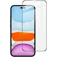 Захисне скло для iPhone 15 - Full Screen ACHILLES 9H, Black (2001001422158)
