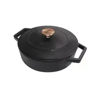 Кастрюля чугунная Berlinger Haus BlaСk Rose BH-6493 2.57 л 26х7.5 см