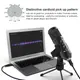 Студийный микрофон Fifine T058B со стойкой и поп-фильтром Black