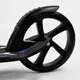 Двухколесный самокат "Best Scooter" колеса PU, амортизатор, складной. Black and blue (103471)