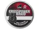 Шнур DAM Crosspower 8-Braid 150m 0.10mm 5.4kg 12lb dark grey