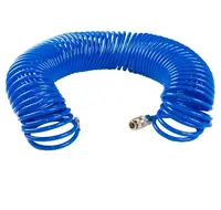 Шланг пневматичний спіральний MASTERTOOL PU 15 атм 5,5х8 мм 20 м (81-8493)