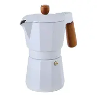 Кав'ярня гейзерна Bergner Naturally BG-38191-WH-6 300 мл 6 чашок біла