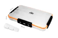 Коробка для рыбалки, коробка Delphin TBX One 360-4P Clip WP 360x230x50mm