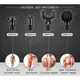 Массажер Аккумуляторный для тела мышечный портативный ручной 4 насадки Fascial Gun KH-320 Синий