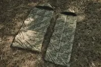 Спальный мешок с флисом ЗИМА (одеяло с капюшоном), Пиксель, ширина 90 см