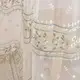 Ткань тюль фатин с вышивкой Марсель V-3 бірюза