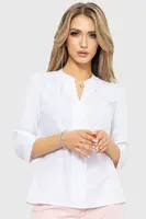 Блуза классическая  -уценка, цвет белый, 230R152-U-7