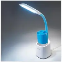 Настільна Лампа світлодіодна Tiross TS-1809-60 LED Blue синя