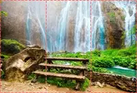 Фотошпалери текстуровані, вінілові Водоспади, 250х380 см, fo01inV_pr11298