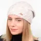Шапка Luna 18103 бело-серый