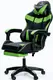 Кресло геймерское DIEGO Phantom RS Black-Green