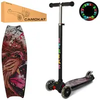 Самокат I-Trike Maxi JR3-055-1-B1 79-88 см черный