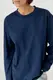 Однотонный базовый лонг oversize – темно-синий цвет, ONE SIZE (есть размеры)
