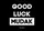 Открытка "Good Luck Mudak", английский