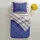 Набор простыни на резинке 60x120 BLUE ZIGZAG & STAR