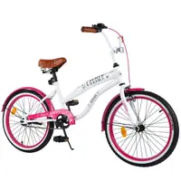Велосипед двухколесный Tilly CRUISER 20" T-22036 white+crimson