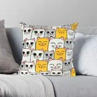 Подушка 3D Котячий бум 2701_D 12726 35х35 см