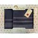 Набор полотенец Arya Жаккард Hera A107317-Dark Blue 2 предмета темно-голубой