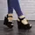 Женские босоножки Fashion Jabber 2719 38 размер 24 см Черный