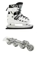Ролики-коньки Scale Sport 2in1. White (размер 34-37)