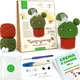 Набор для вязания крючком Kate&Mom амигуруми Кактусинка набор для творчества