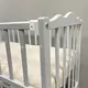 Кровать детская Baby Comfort Малюк с ящиком и маятником серый