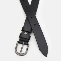Жіночий ремінь шкіряний Borsa Leather 100v1genw26-black