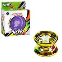 Уценка. Йо-йо металлическое "Speed ​​Ball", золотистый Облезлая краска