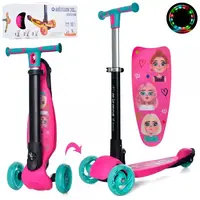 Самокат iTrike Maxi JR3-060-35-P 72-81 см розовый
