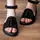 Женские босоножки Fashion Wally 2974 39 размер 25 см Черный