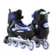Раздвижные ролики Scale Sports. Black-Blue (размер 41-44)
