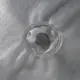 Шторка для ванной комнаты водонепроницаемая Bathlux 180x180 см шторка для ванной комнаты, Серая
