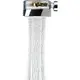 Турбо лейка насадка для душа вращение 360° turbocharged shower head Серый