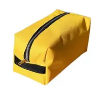 Вместительная косметичка 26*14*12 см ORGANIZE (желтый)