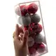 Новогодние украшения, 20 штук, шарики, D=5 см, в слюде