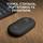 Миша комп'ютерна безпровідна Logitech Pebble Mouse 2 M350s Tonal Graphite L910-007015 графітова