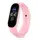 Фитнес браслет FitPro Smart Band M6 (смарт часы, пульсоксиметр, пульс). Цвет розовый