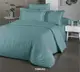 Семейное Турецкое Постельное Белье Cotton Shine Stripe Satin Бирюзовый 160х220см (2 шт)