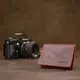 Кожаная визитница GRANDE PELLE 11486 Бордовый