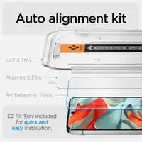 Захисне скло Spigen для Pixel 10 Pro XL/ 9 Pro XL - EZ FIT GLAS.tR (2 шт), Clear (AGL08445)