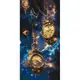 Картина по номерам "Магические часы" 40*80 см