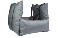 Автокресло-лежак-сумка 305564 Zoobaza - 60х50х55, серый