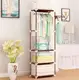 Шкаф - органайзер NEW BOXY COAT RACK Сборная вешалка с полками и крючками для одежды