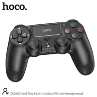 Ігровий контроллер HOCO Cool Play Multi-function PS4 wireless gamepad DGM01 |6 axis Gyroscope|