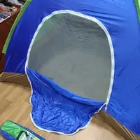 Палатка туристична 2*2*1.1 м Синій з салатовим 49484